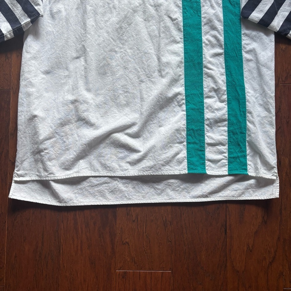 Pier Connection Vintage Striped Yacht Tee Nautical Cotton | Unisex XL - Picture 7 of 10